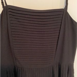 Lands End CANVAS black cocktail dress